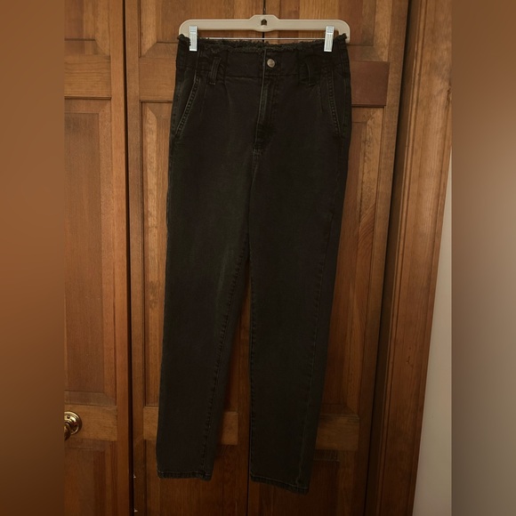 Garage Women’s Sz 3 Grunge Punk Y2K Minimal Cotton Blend Straight Leg Jeans - Picture 1 of 14